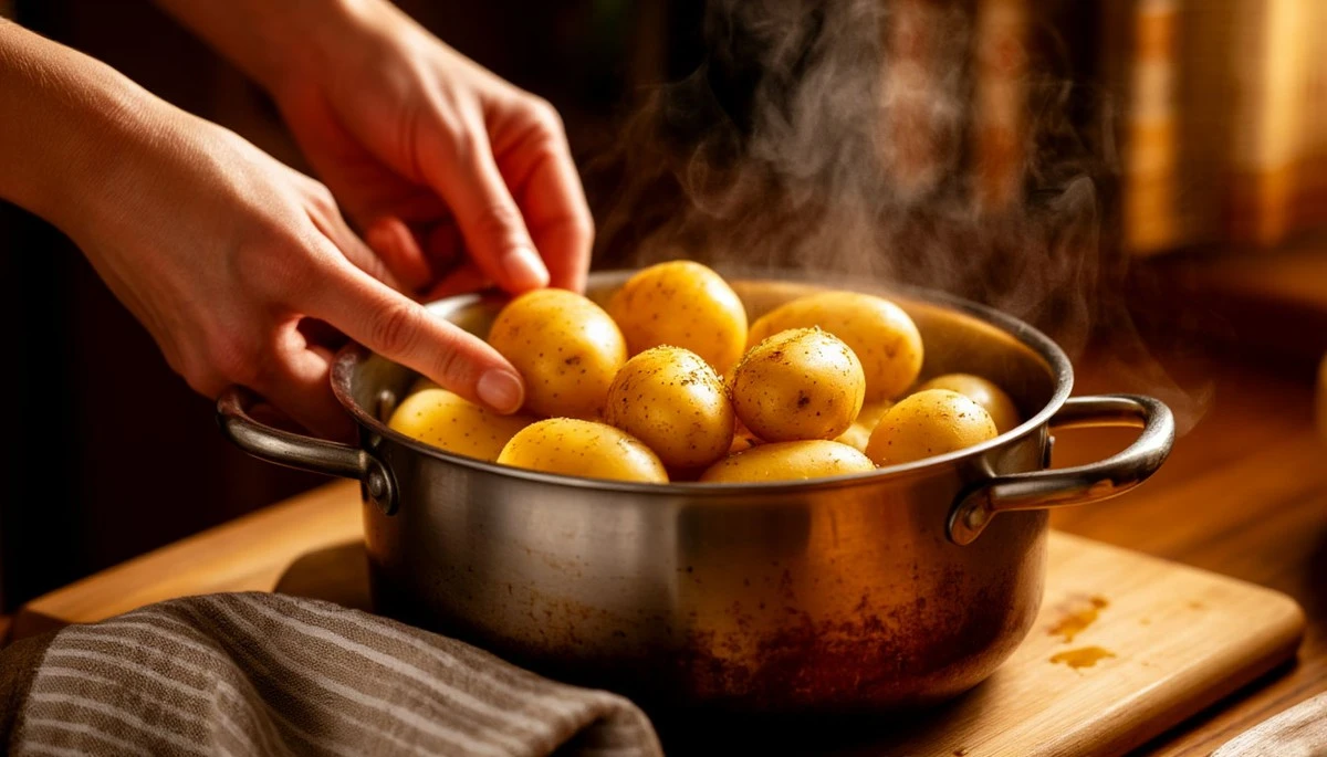 Proč zkušené české hospodyně nikdy nevylévají vodu z uvařených brambor