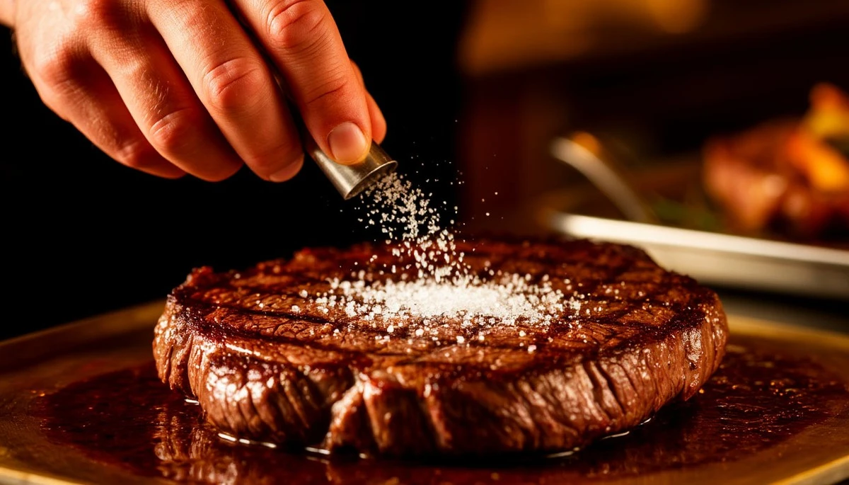 Proč zkušení kuchaři sypou sůl na maso až těsně před podáváním