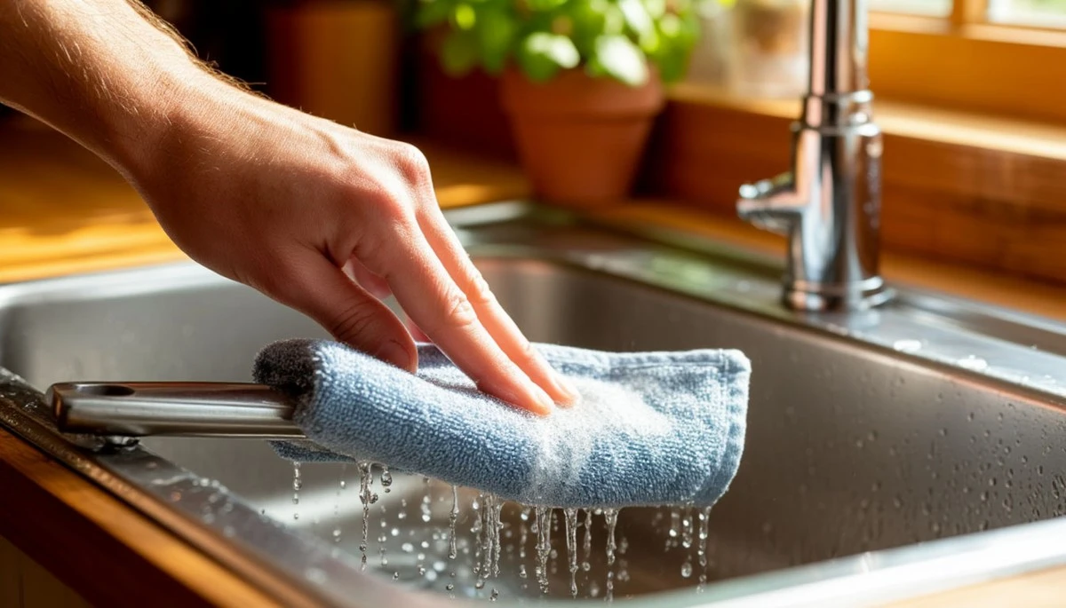 Proč zkušení hostitelé potírají nerezový dřez kapkou obyčejného oleje