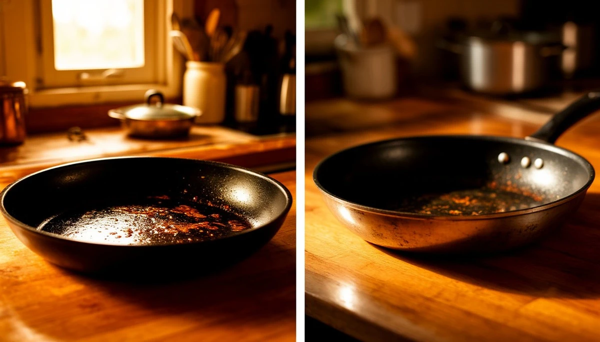 Ten žlutý nános na pánvi: Průvodce, jak oživit nádobí za pár korun