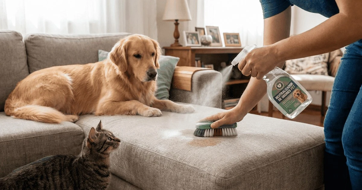 Proč zkušení pejskaři sypou na pohovku jedlou sodu s trochou aviváže