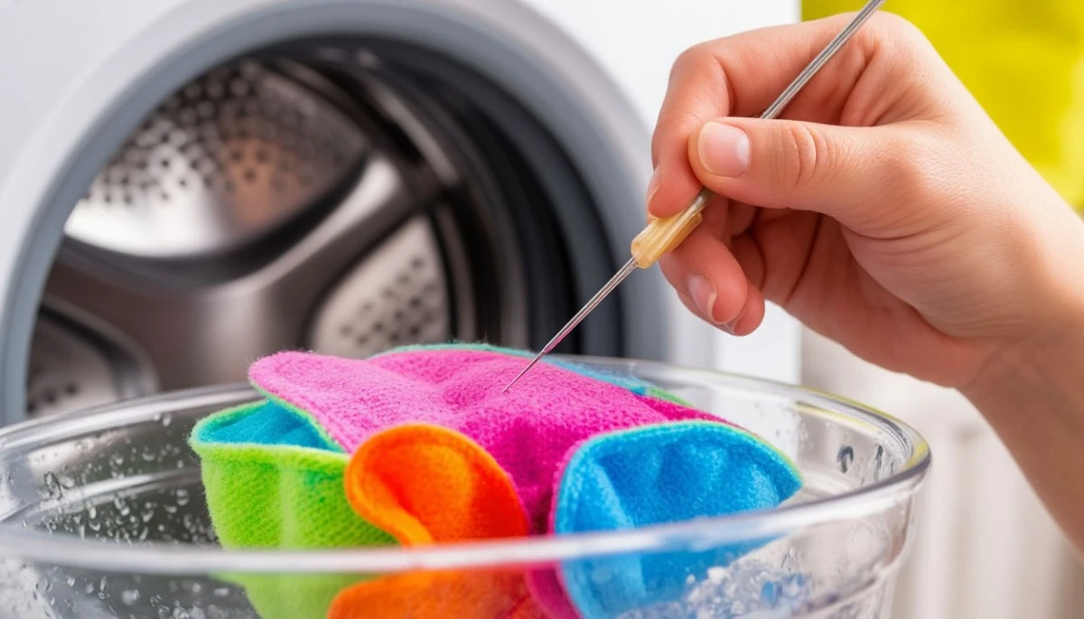 Proč se vyplatí propíchnout kapsli na praní jehlou před vložením do pračky