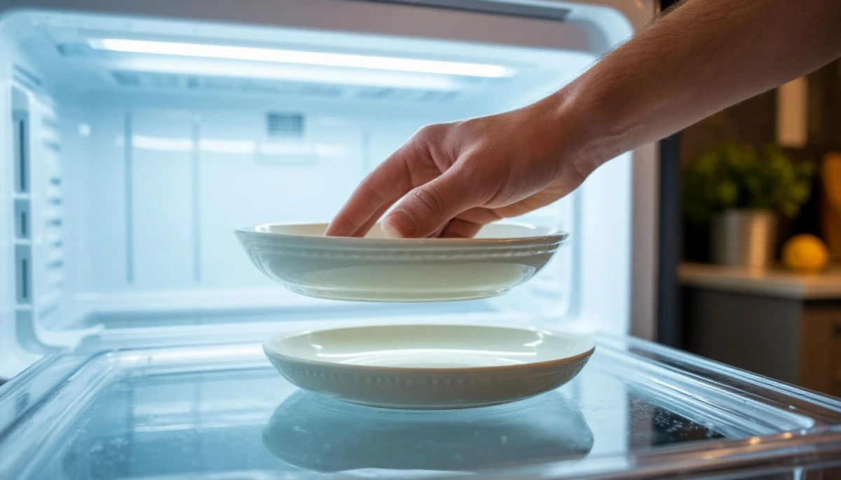 Proč zkušení kuchaři dávají prázdné talíře do mrazáku krátce před obědem