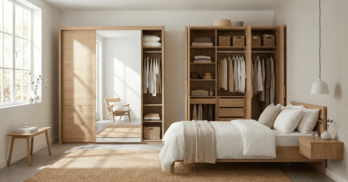 Proč zkušení truhláři do vlastních ložnic raději dávají skříně s panty