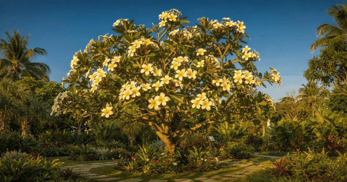 Proč zkušení zahrádkáři sázejí plumérii přímo pod okna ložnice