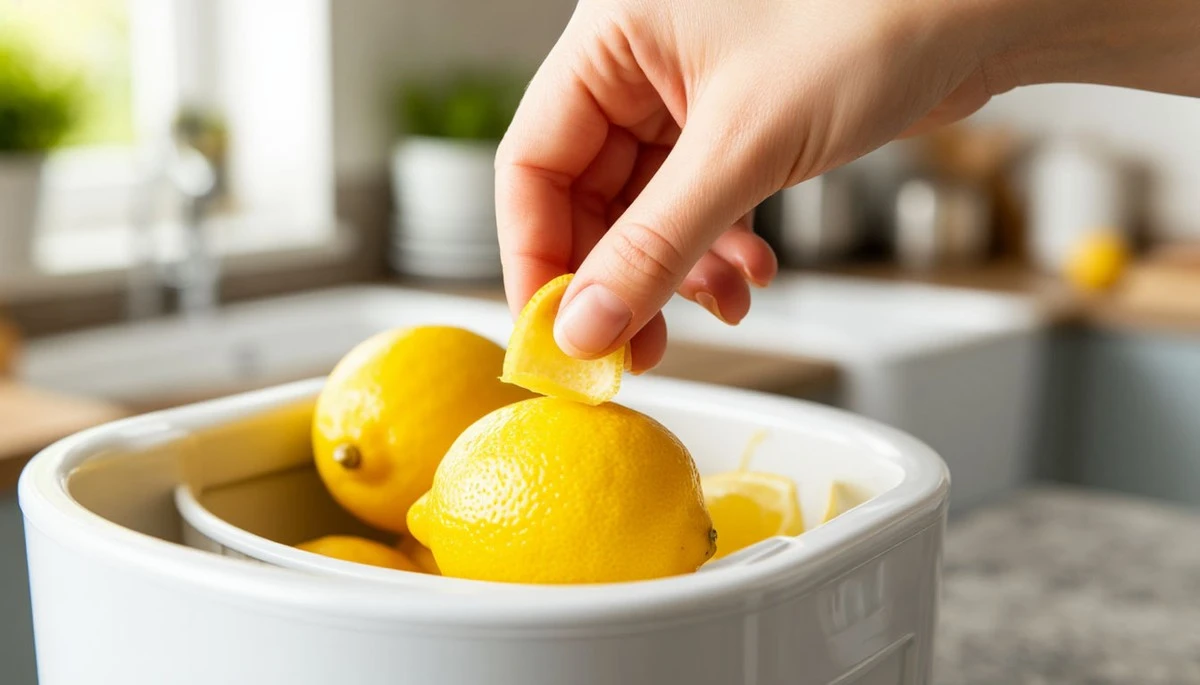 Proč zkušení kutilové vkládají citronovou kůru do odpadkového koše dříve, než ho zavřou