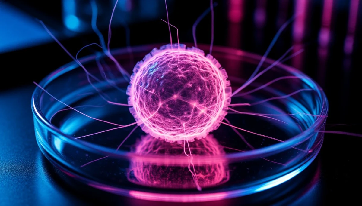 Proč vědci učí „minimozečky“ v miskách vyrovnávat padající tyč