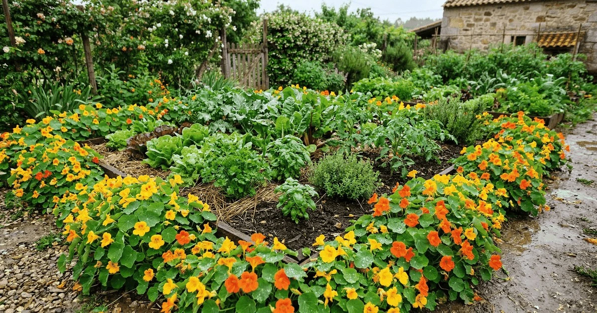 Proč zkušení zahradníci vždy sázejí lichořeřišnici kolem zeleniny