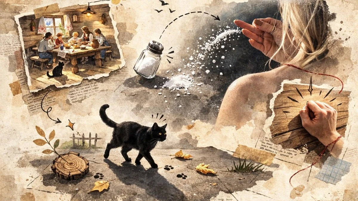 Proč se v rohu stolu dříve sedělo jen za trest a co skutečně provede černá kočka