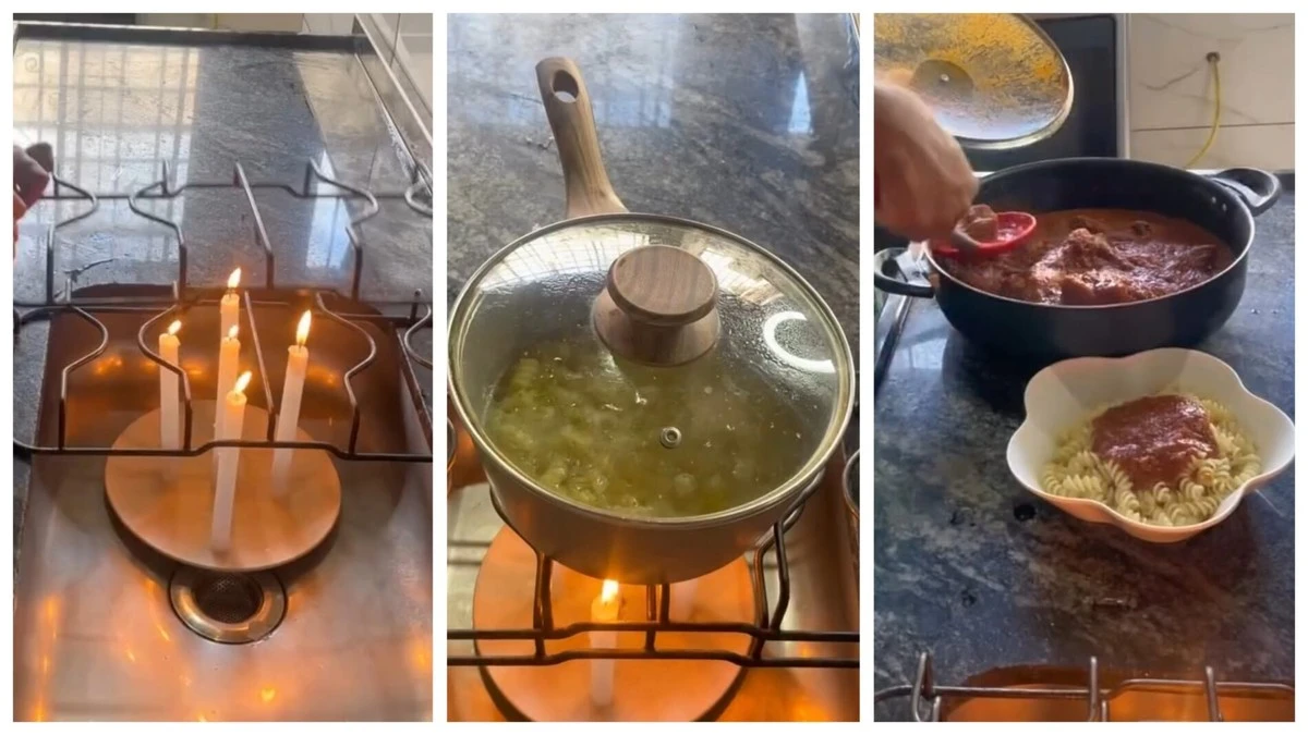 Proč zkušení chataři dávají pět obyčejných svíček pod mřížku z trouby