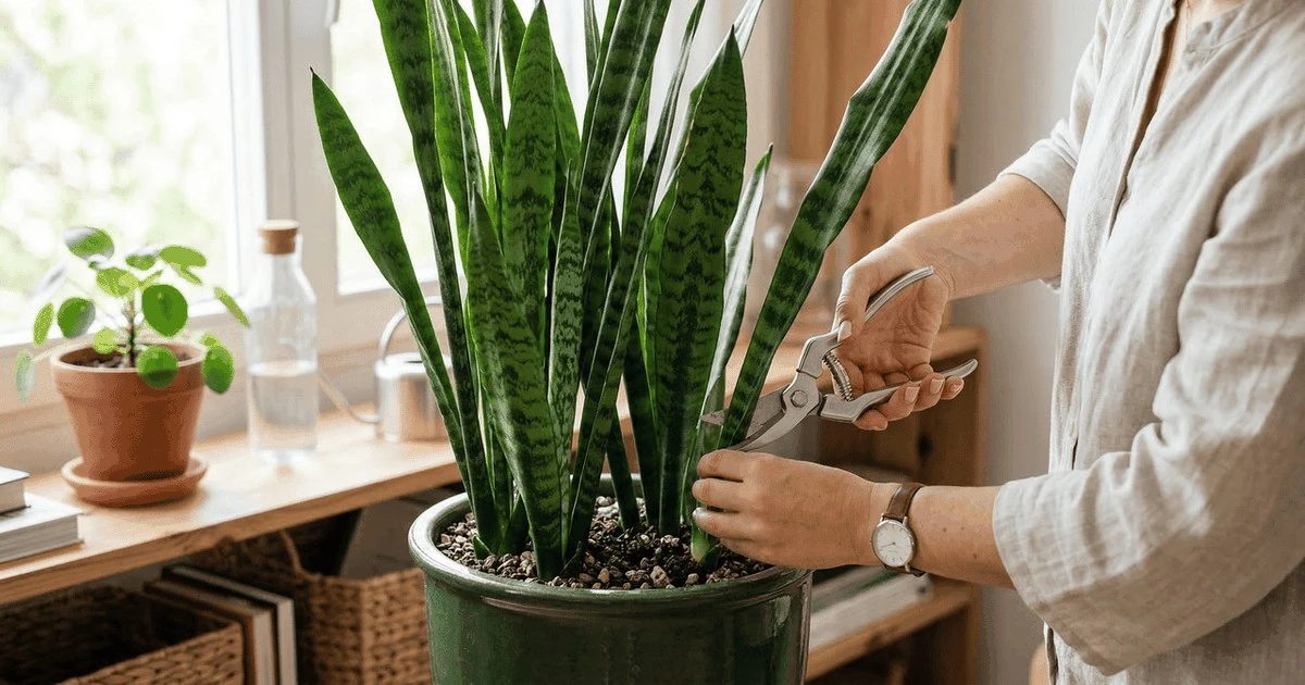 Proč zkušení pěstitelé stříhají tchynin jazyk jen dvakrát do roka