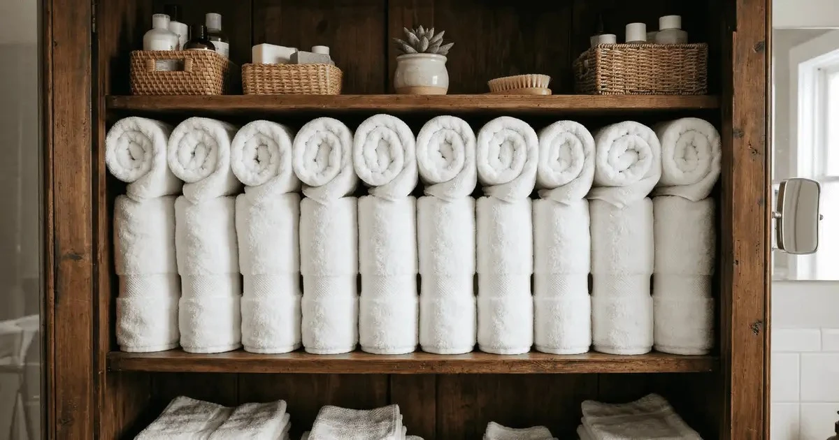 Proč zkušení hoteliéři ručníky v koupelně nikdy neskládají do komínků