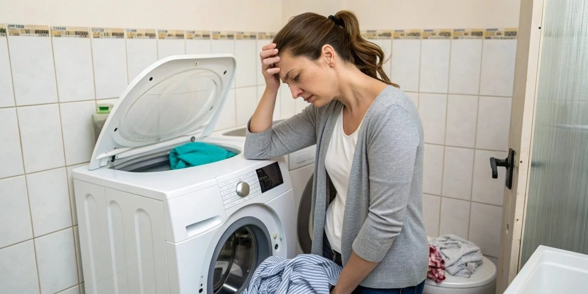 Proč pračka v únoru 2026 zapáchá: 1 trik vše vyřeší