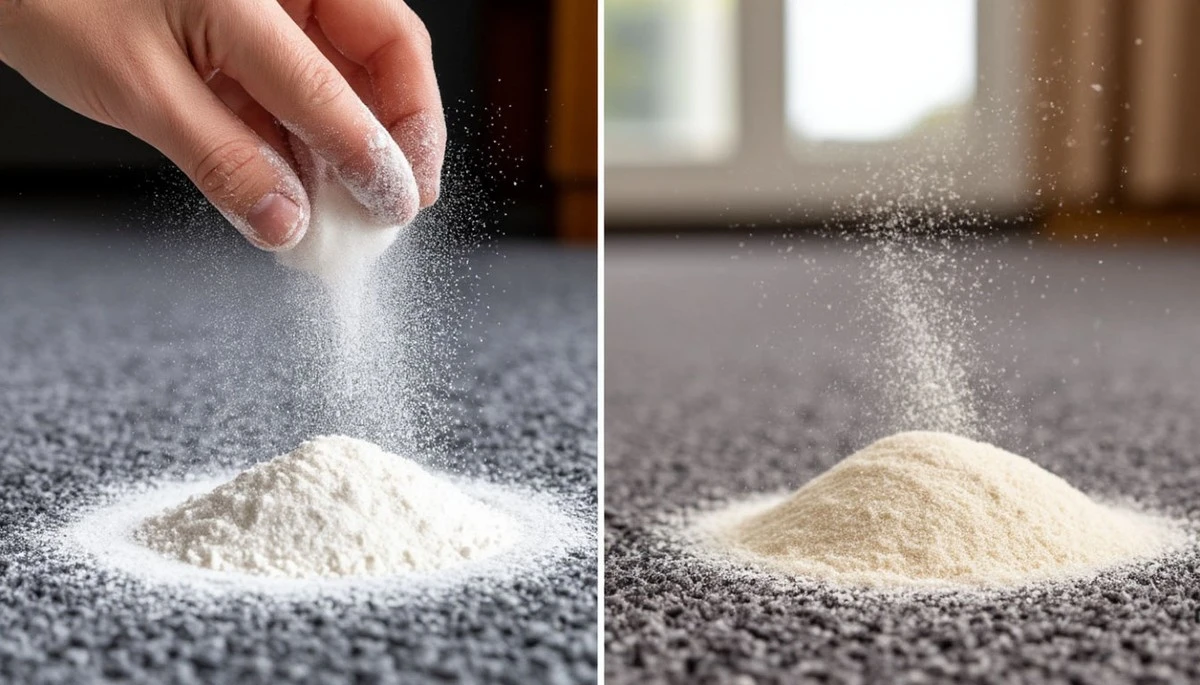 Proč zkušení hostitelé sypou balíček jedlé sody na starý koberec