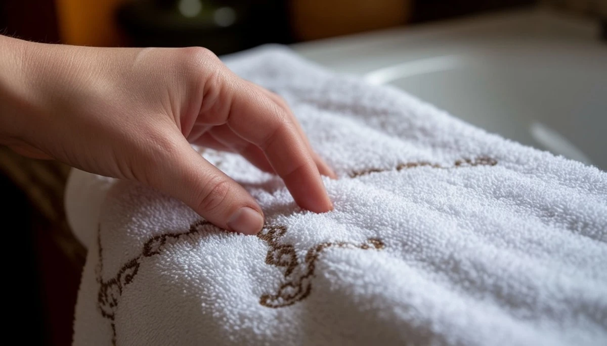 Skutečný důvod, proč mají ručníky u okrajů tyto pruhy
