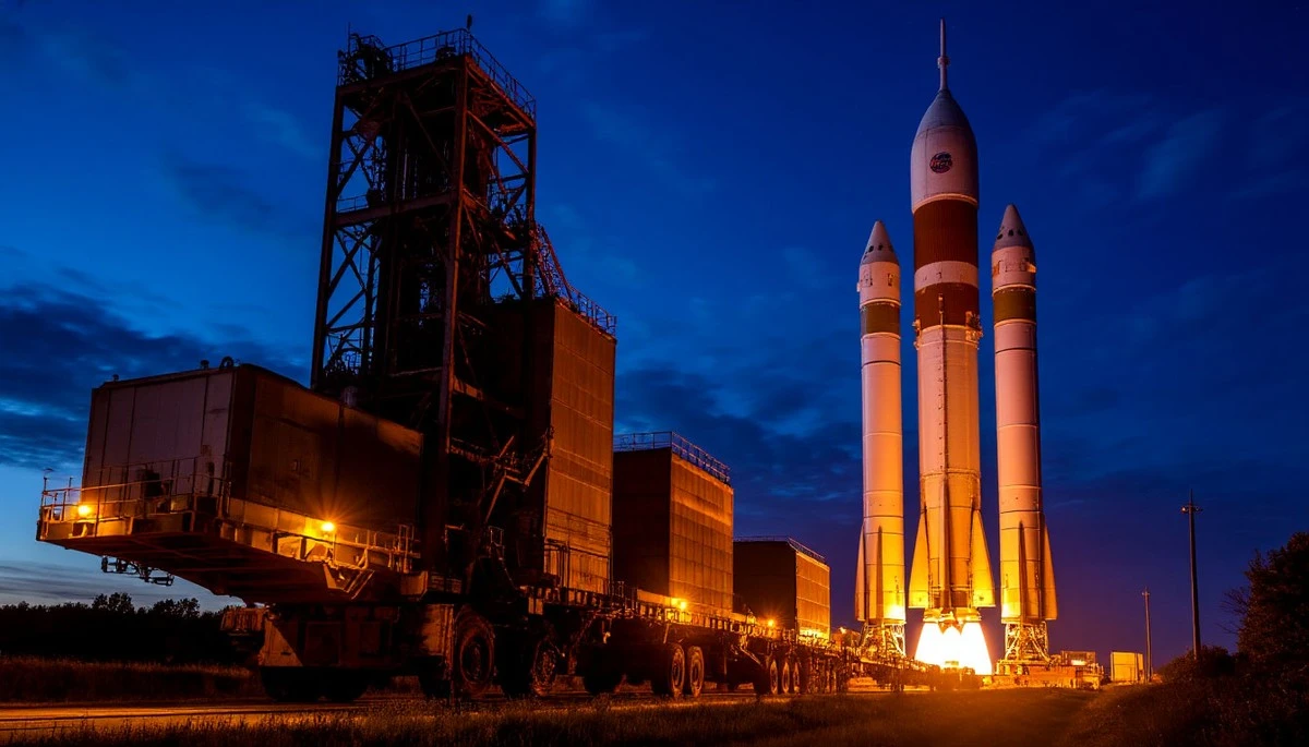 Problém s héliem v horním stupni vrací raketu NASA zpět do hangáru