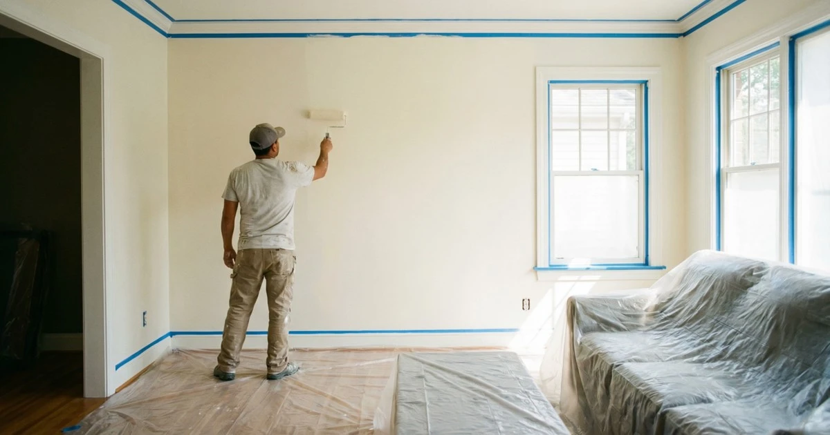 Proč zkušení malíři vždy lepí pásku na podlahu dřív, než otevřou barvu