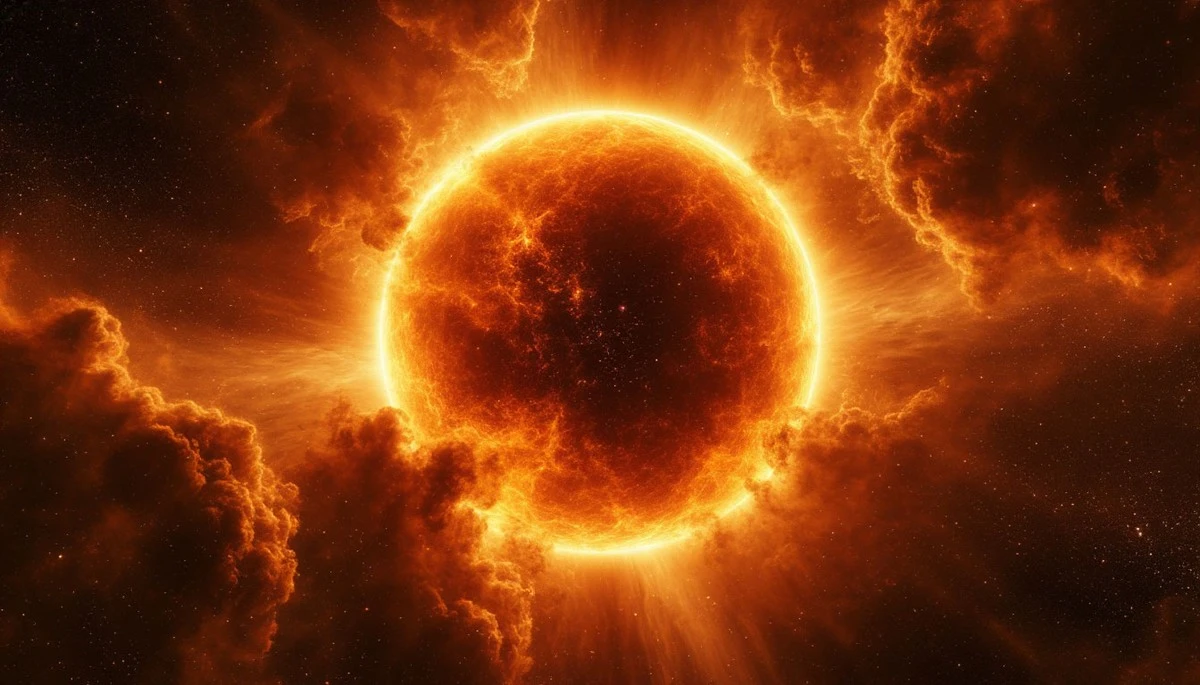 Proč se gigantická hvězda WOH G64 začala zmenšovat