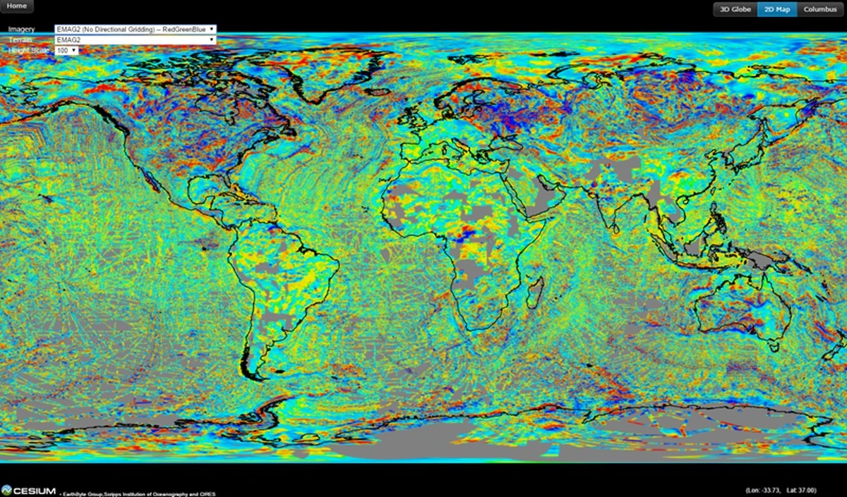 Ten podivný útvar pod Austrálií: Proč má magnetická anomálie tvar kontinentu? - image 1