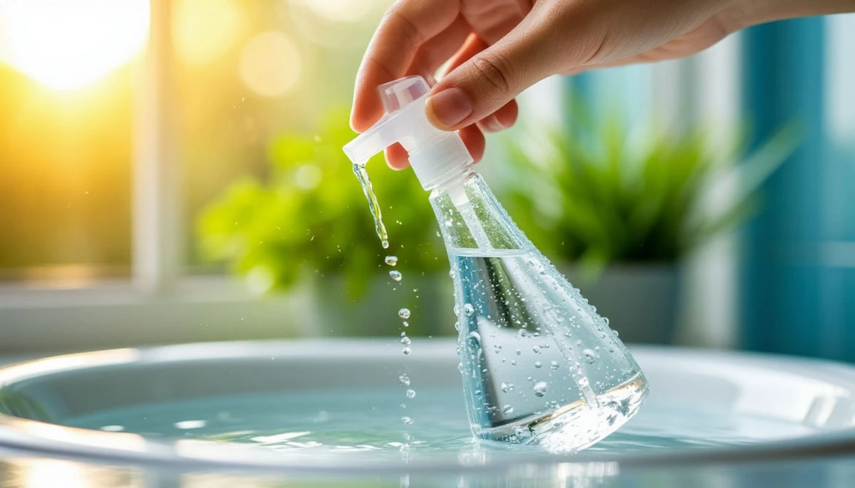 Proč zkušení uklížeči přidávají lžíci šampónu do octa