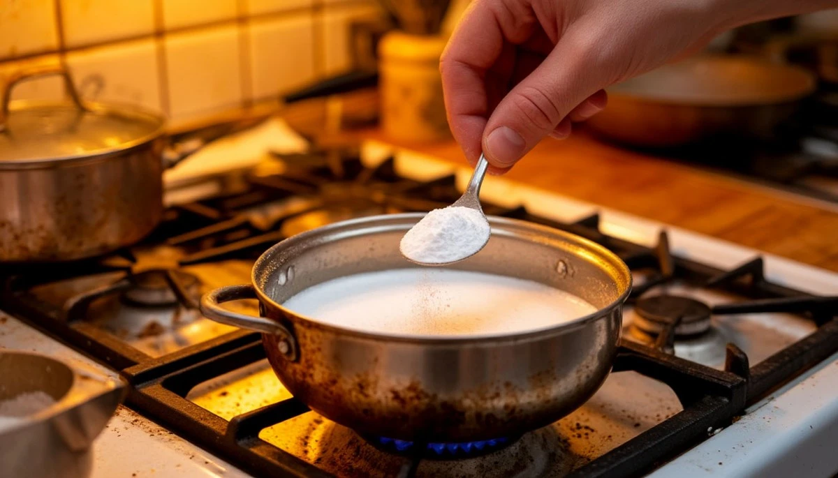 Proč zkušené hospodyně sypou 5 lžic jedlé sody do hrnce s vodou