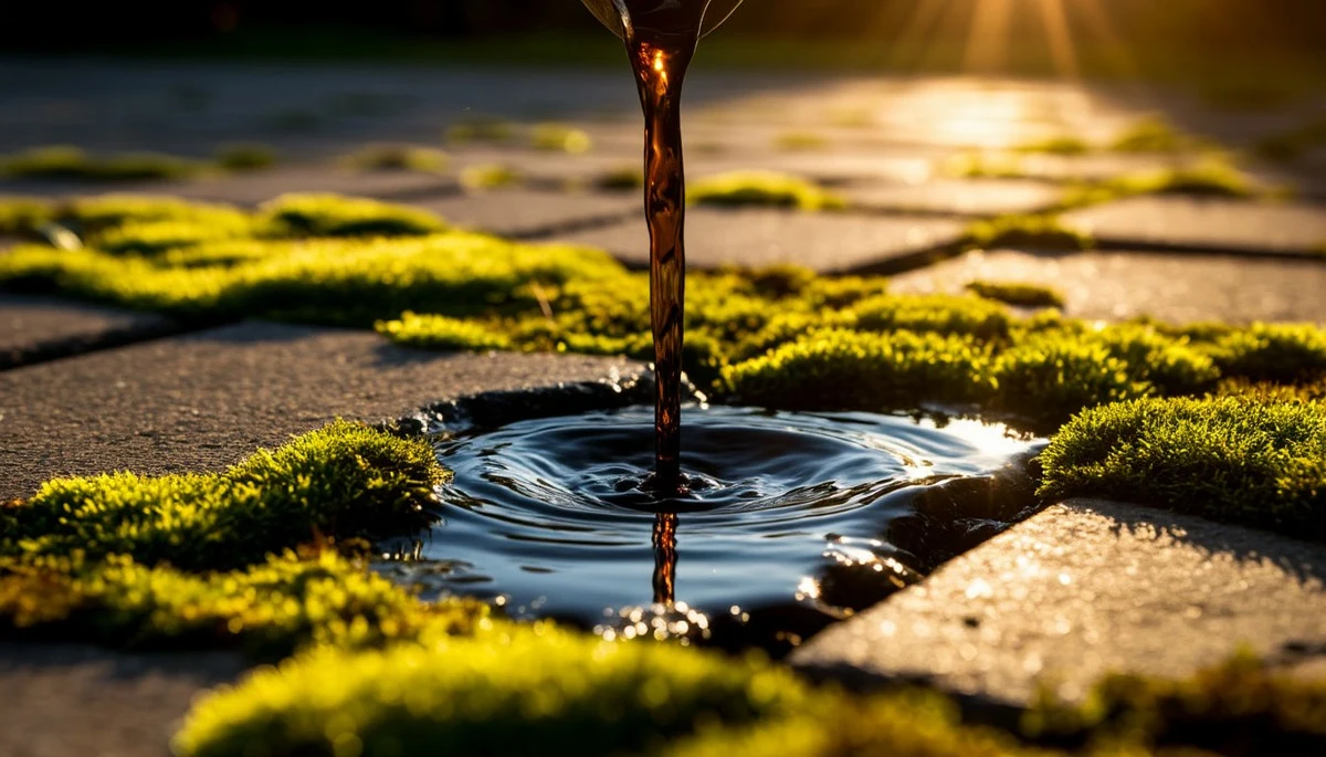 Proč letos zkušení čeští zahrádkáři lijí obyčejnou colu do spár v dlažbě