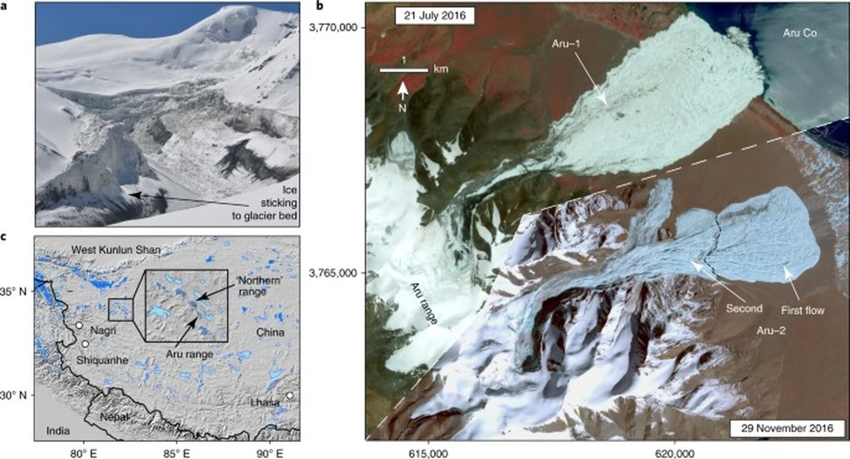 Proč zkušení glaciologové sledují vodu pod ledem: Ledovce mohou urazit i 60 metrů za den - image 1