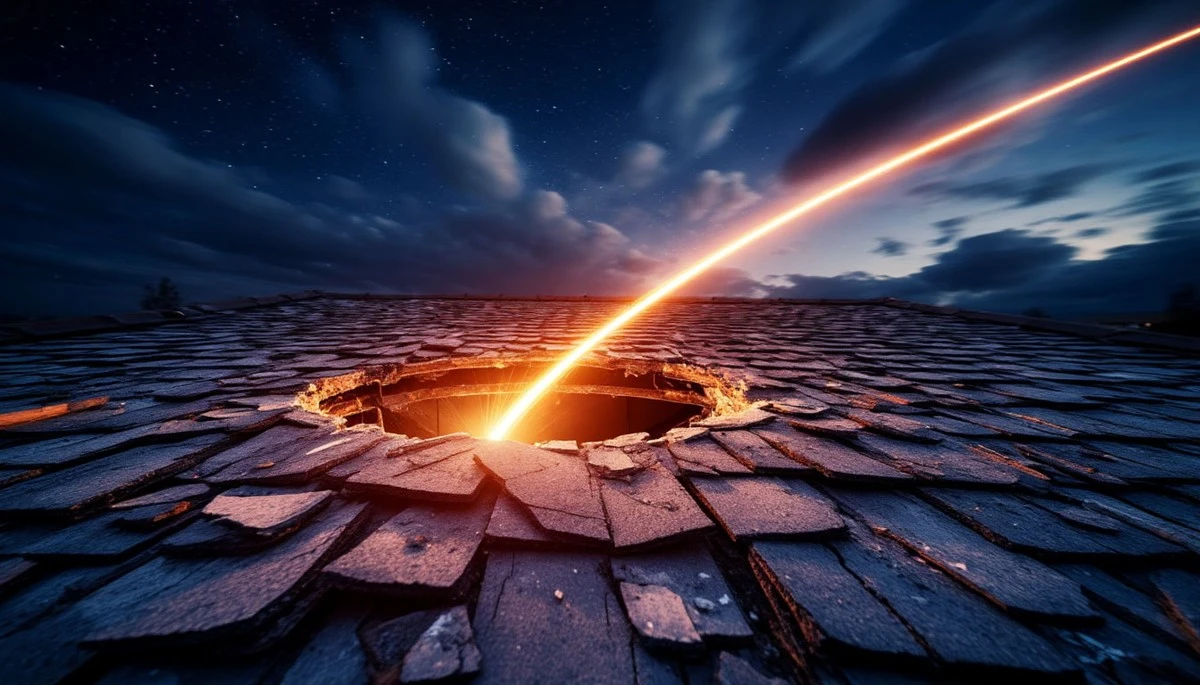 Proč se experti z ESA zajímají o díru ve střeše německého domu