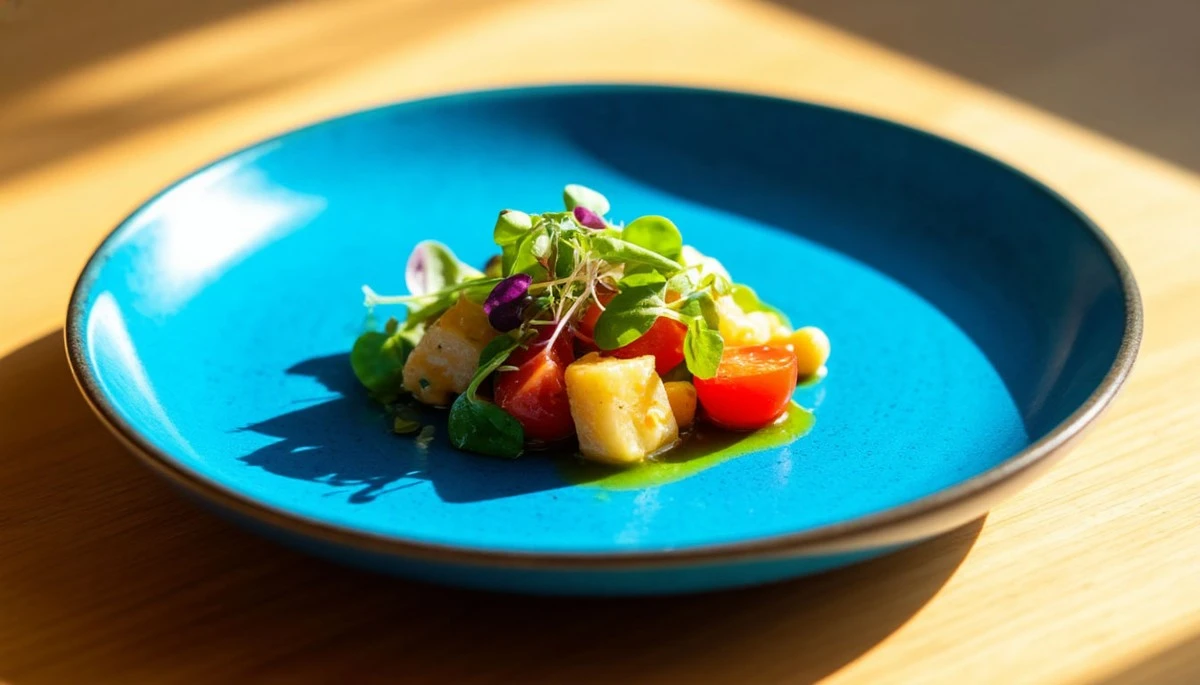 Proč zkušení dietologové doporučují vyměnit bílé talíře za tmavě modré