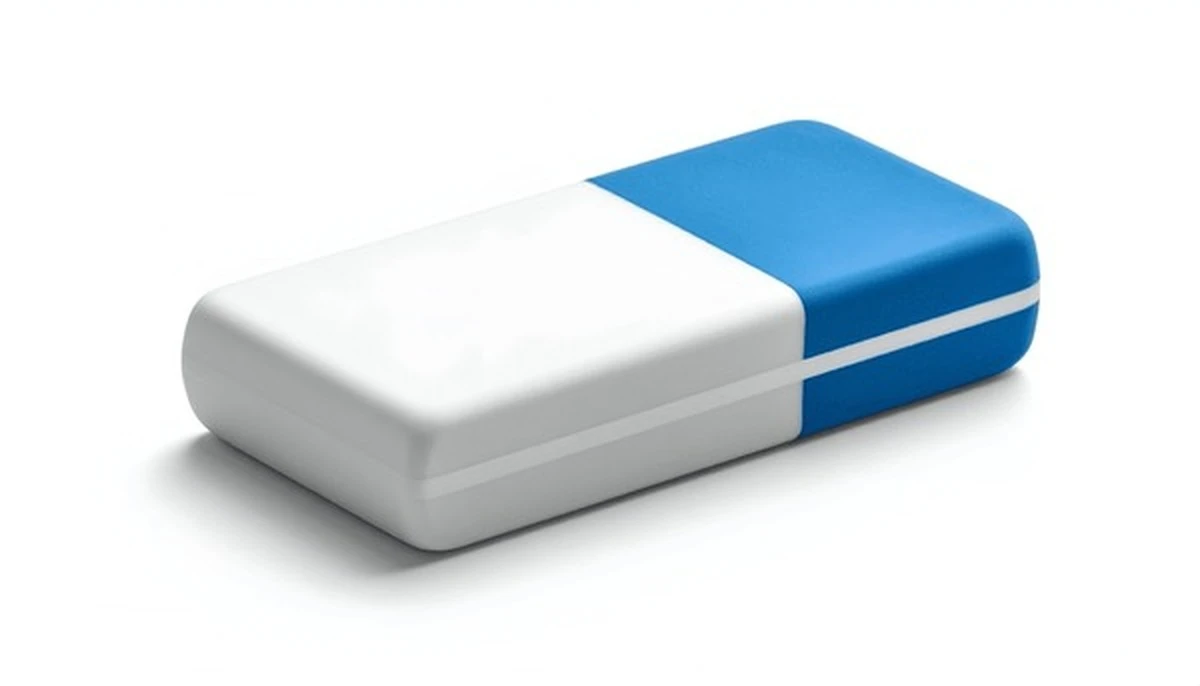 Proč zkušení učitelé nikdy nepoužívali modrou stranu gumy na běžný papír - image 1