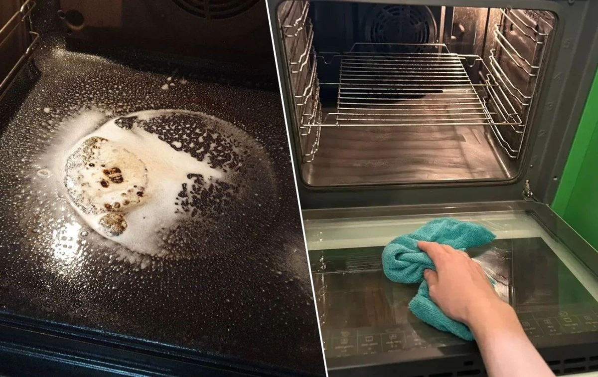 Bílá lžíce v 1 litru vody: Triky z Albertu na připálenou troubu