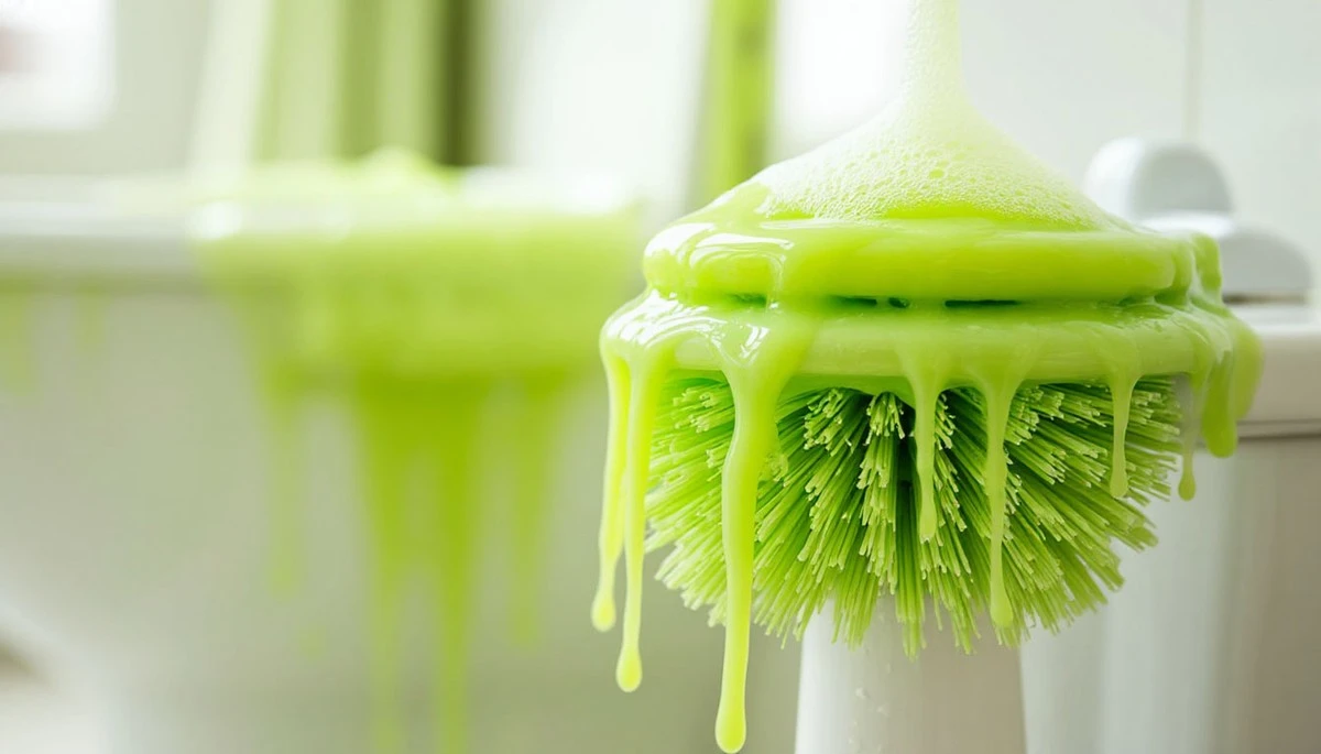 Proč zkušení instalatéři dávají obyčejný saponát na nádobí do držáku na WC štětku