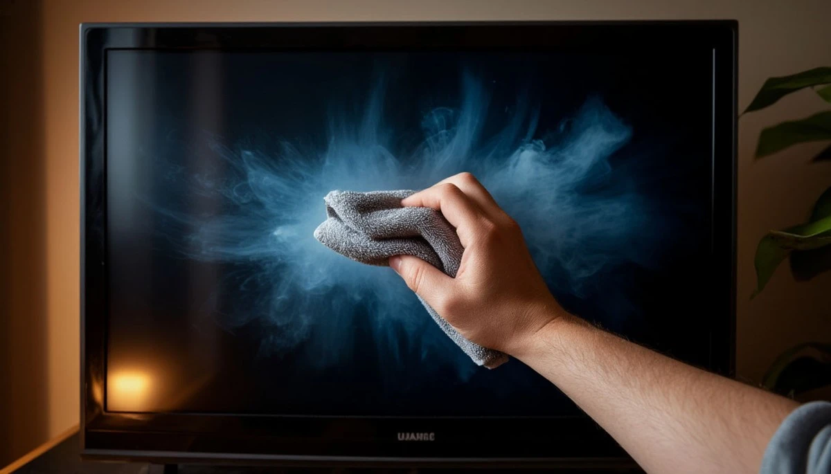 Proč zkušení technici nikdy nepoužívají líh na čištění televizní obrazovky