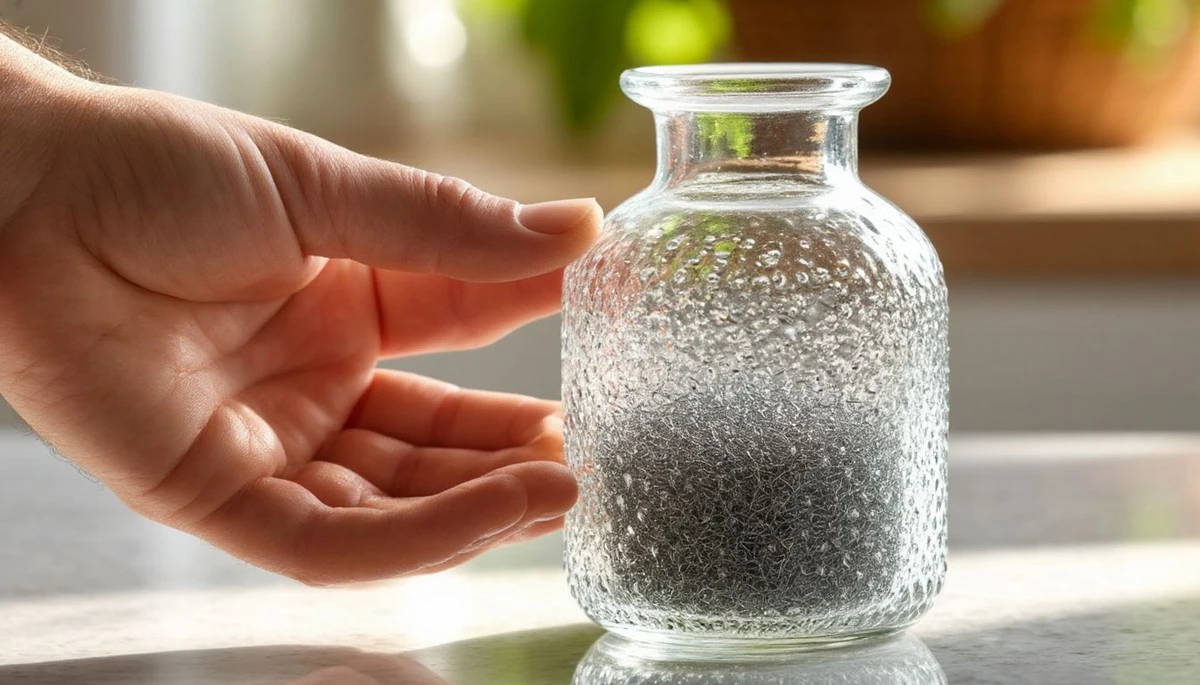 Proč zkušení kutilové dávají kovovou drátěnku do skleněné vázy