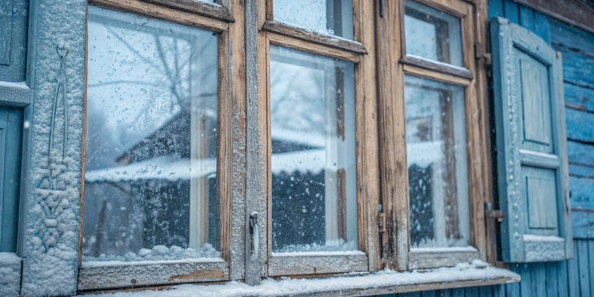 Průvan u dřevěných oken skončí: Bílý pruh v rámu vrací teplo