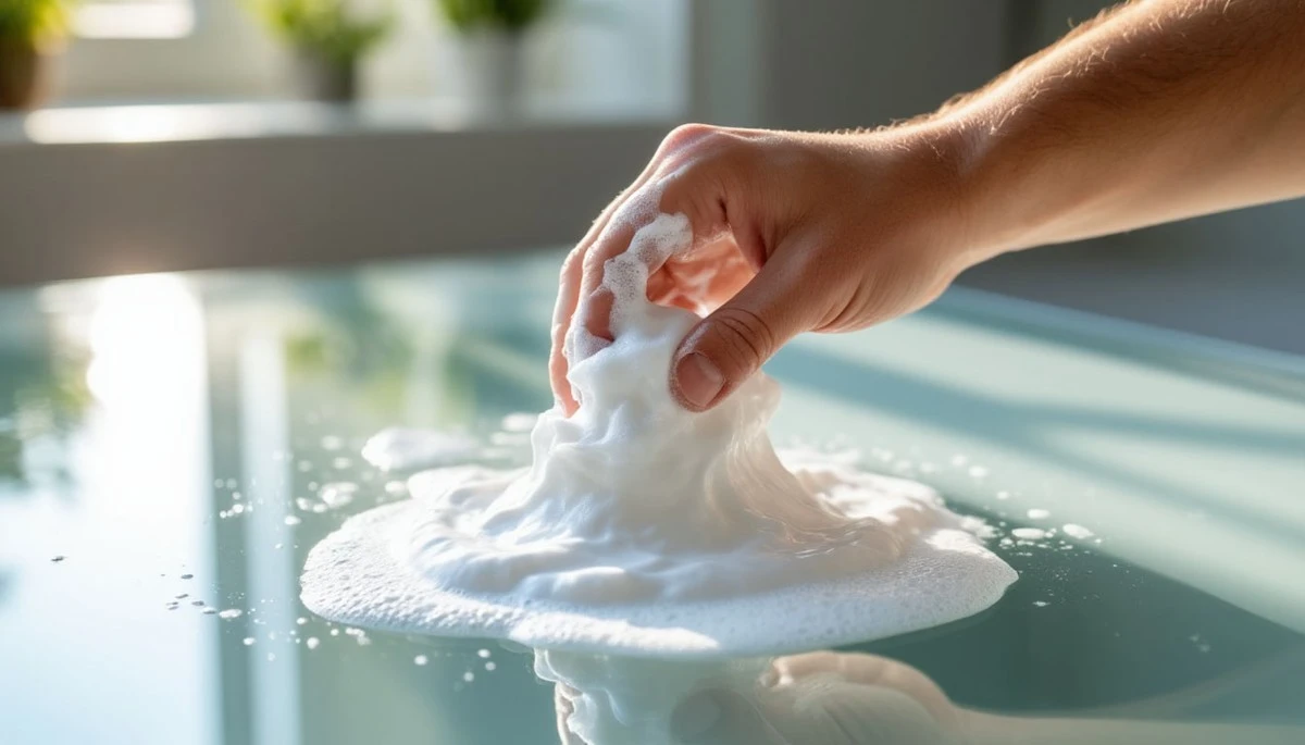 Proč zkušení řidiči i hospodyňky nanášejí pěnu na holení na skleněné tabule