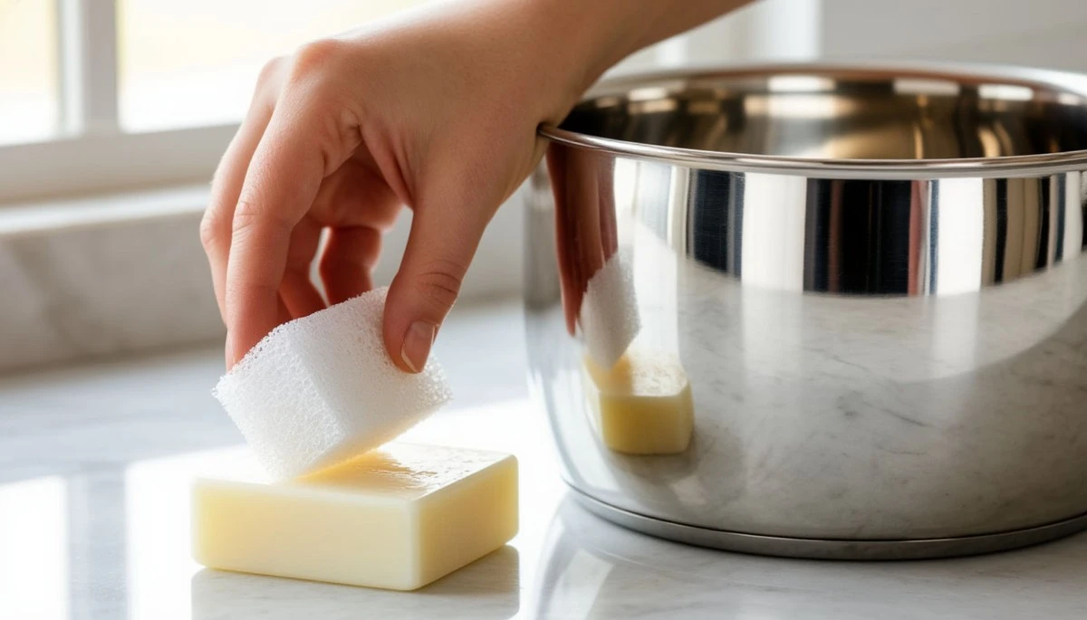 Proč zkušení kuchaři vždy drží kostku mýdla u kuchyňského dřezu